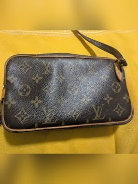 Louis Vuitton Monogram Pochette Marly Bandouliere Crossbody Bag